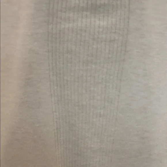 Title Nine Cream Open Front Lightweight Cotton Cardigan with Shawl Collar - Picture 7 of 8